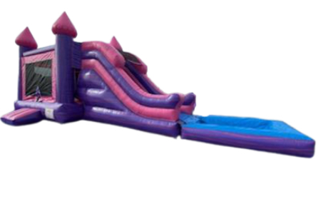 Princess Dual Lane  (3 in 1 combo bounce with pool)