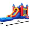 Bounce 2025(4) Red Castle (Water Slide)