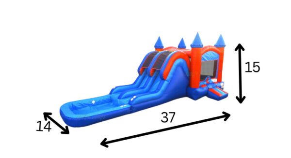 Incredible Dual Lane (3 in 1 combo with pool)