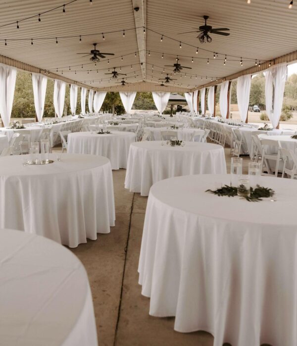 Draping and Pipe and Drape_ Table Centerpieces